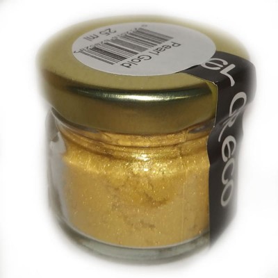 Μεταλλική Σκόνη Πορπορίνα 25ml Pearl Gold_628528